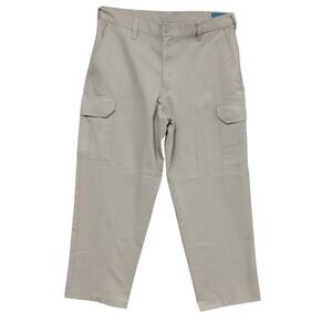 Cintas Comfort Flex Cargo Pants Size 33 Beige Multiple Pockets